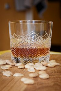 Egyedi kristály whisky pohár